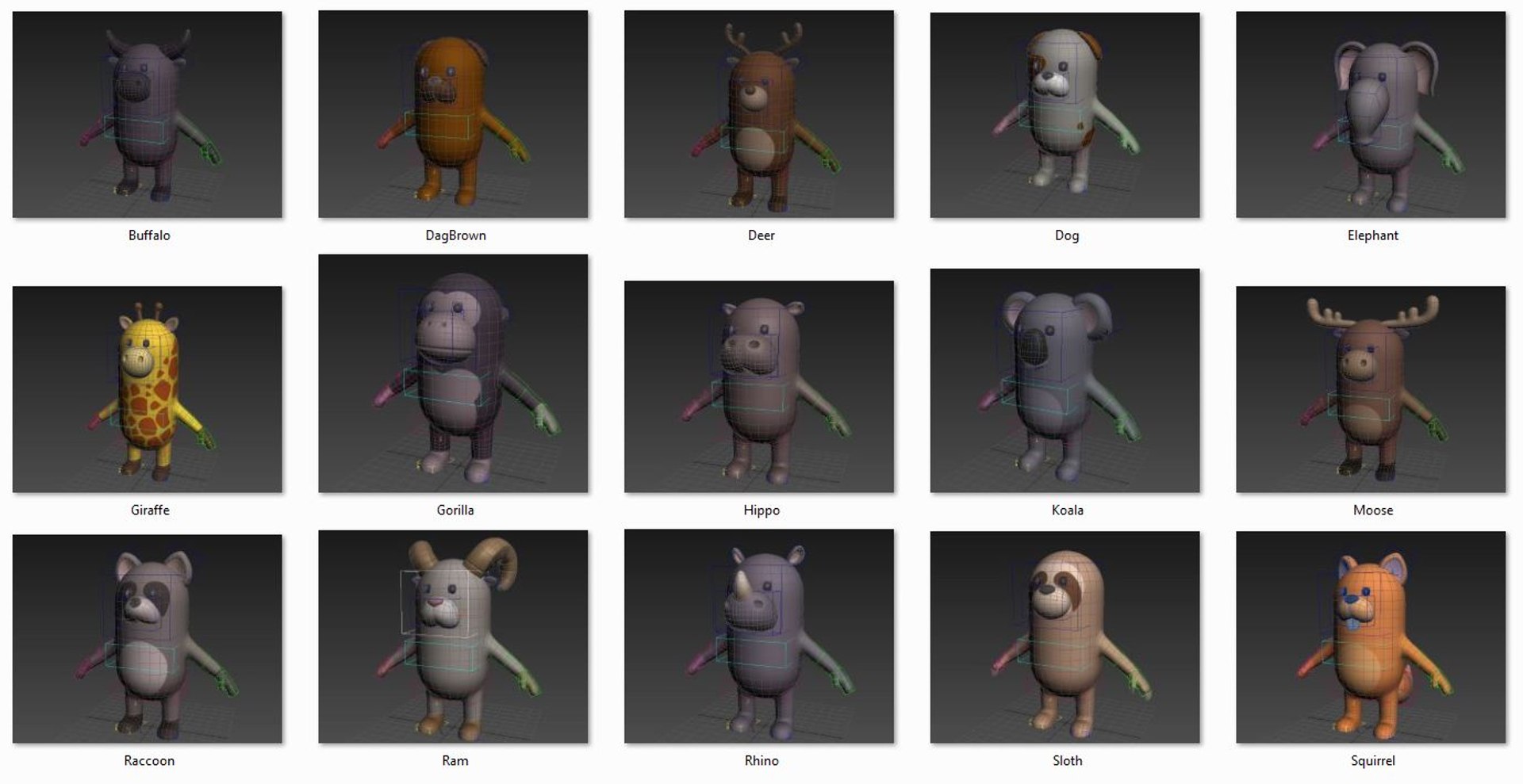 3D cartoon animal pack rigged character https://p.turbosquid.com/ts-thumb/hJ/27Ttmj/BaLuQw7x/17/jpg/1528618506/1920x1080/fit_q87/18c09a9786f58ad384081109a551bd1128d94348/17.jpg