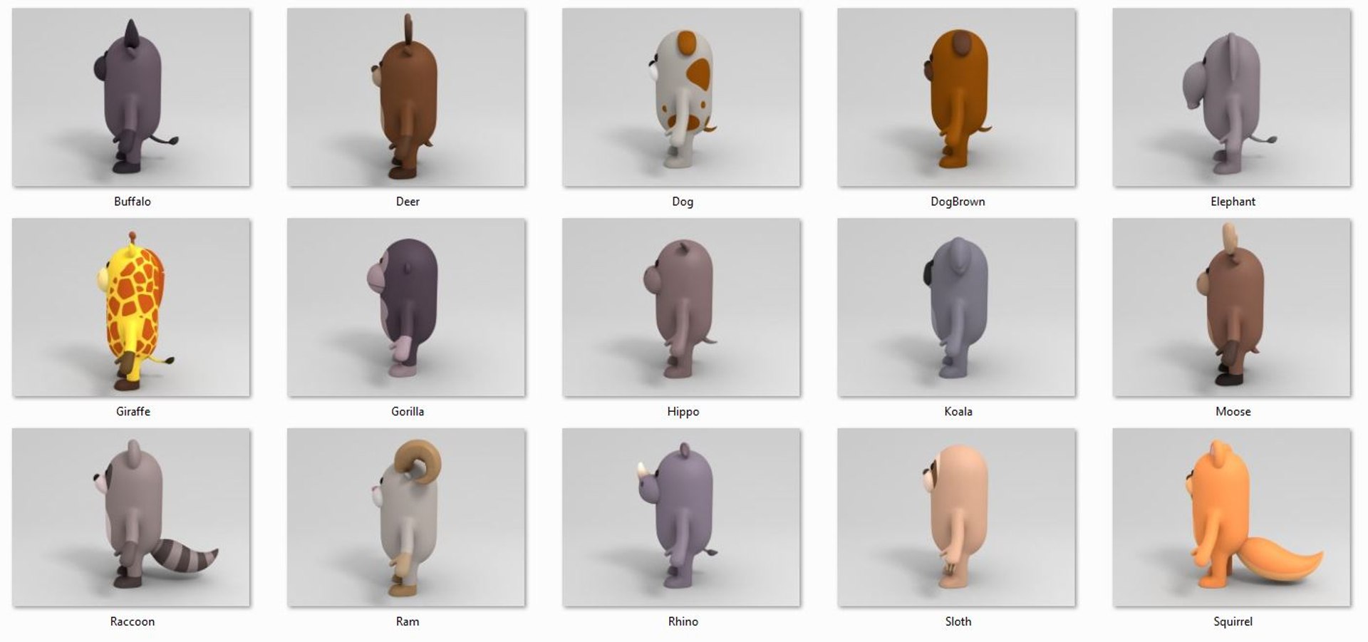 3D cartoon animal pack rigged character https://p.turbosquid.com/ts-thumb/hJ/27Ttmj/pjSiZdJa/28/jpg/1528618507/1920x1080/fit_q87/471bfc5920d9f7cbdb7bdc6b04b349706fd0af27/28.jpg
