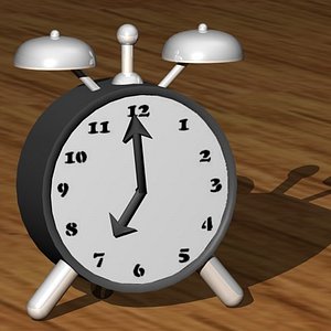 clock 3d model