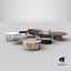 3D coffee tables model