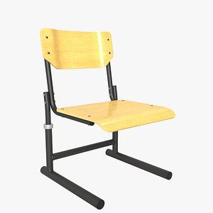 3D model School Chair