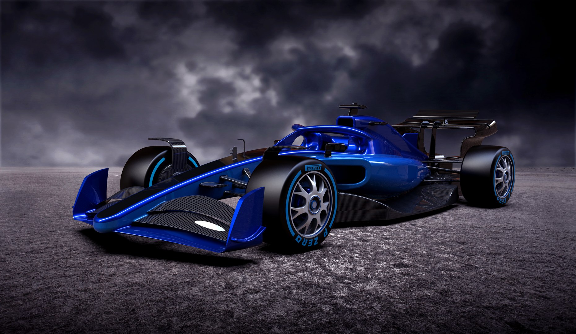 2021 Generic F1 car SuperCar model - TurboSquid 1902775