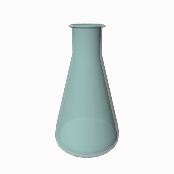 Cartoon conical flask 3D model - TurboSquid 1335821 Cartoon conical flask 3D model - TurboSquid 1335821