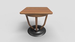 Square Table N40 3D model