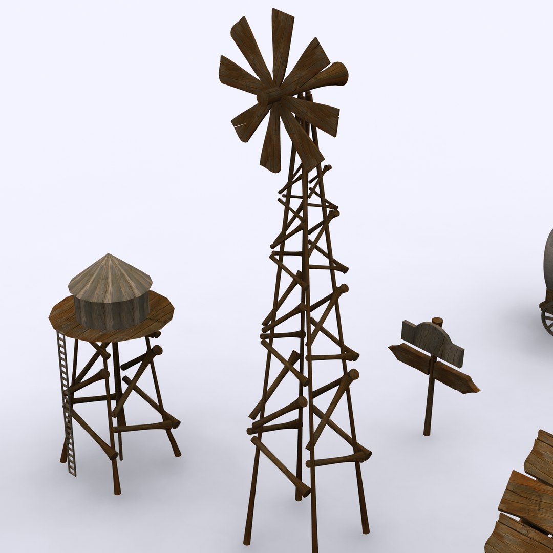 3D Model Wild West - TurboSquid 1380380