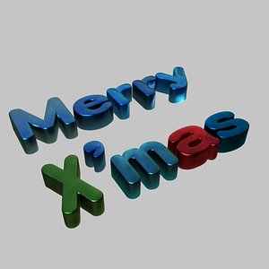Merry Christmas 3D model