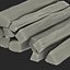 split wood logs 3d model