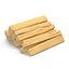 split wood logs 3d model