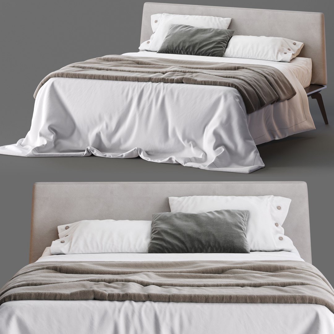 Alf Dafre Bed Xilo 3D Model - TurboSquid 1565892