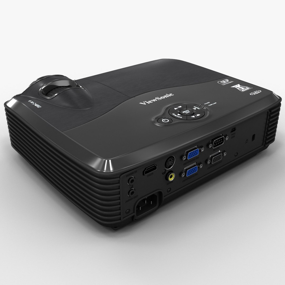 Hdmi Projector Viewsonic Pjd5133 3d Model