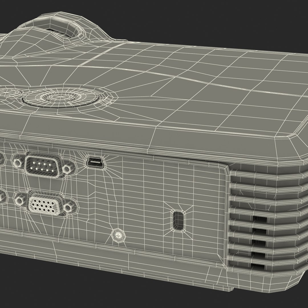 Hdmi Projector Viewsonic Pjd5133 3d Model
