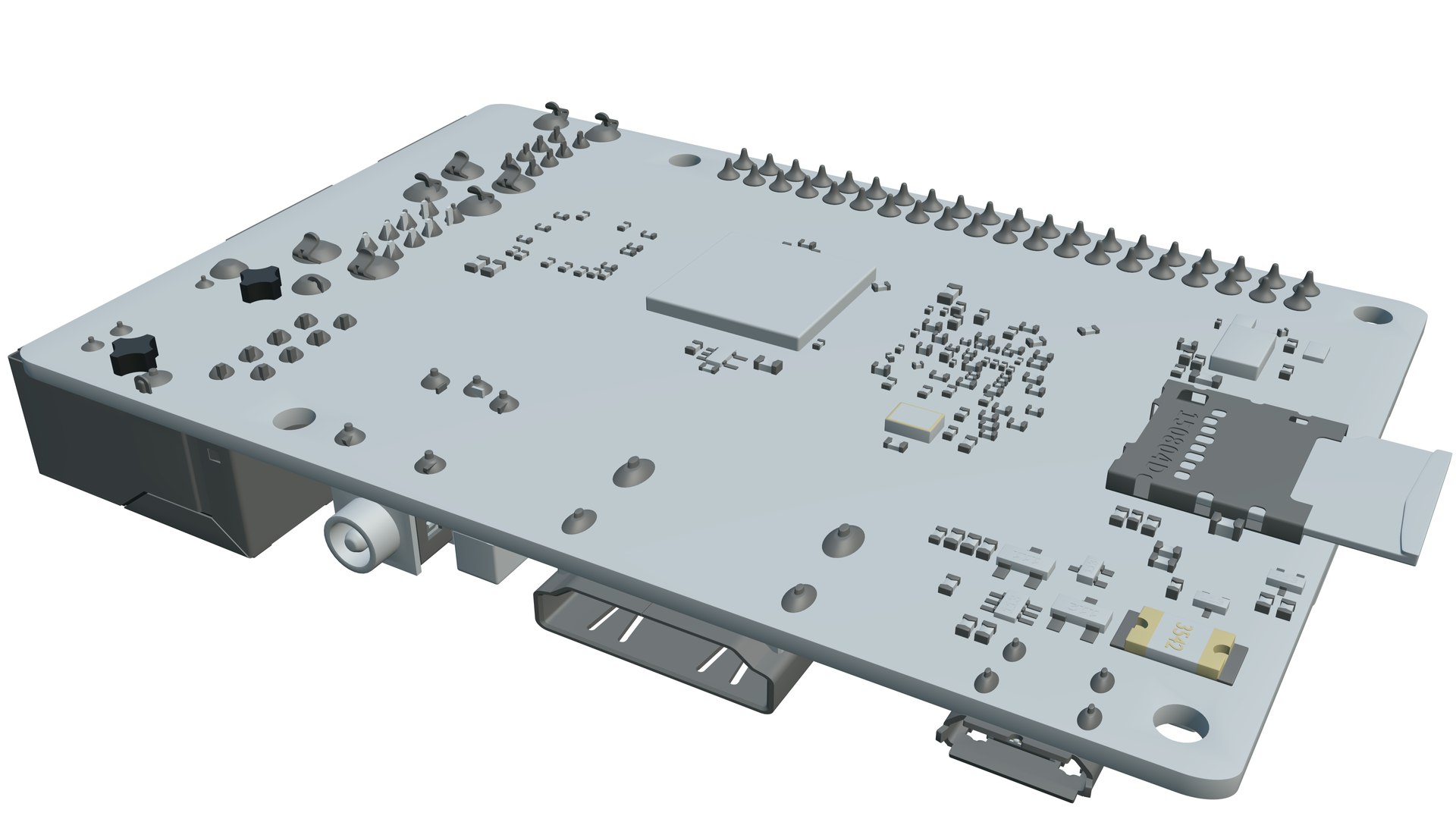 Raspberry Pi 3D Model - TurboSquid 1385479