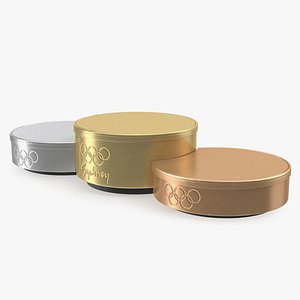Olympic Winner Podium 3D Model