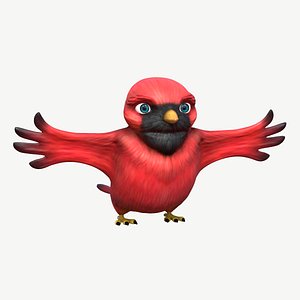 Cardinal Cartoon Bird