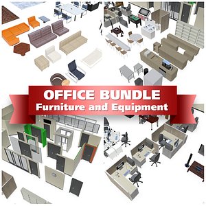Office Furniture and Equipment Bundle