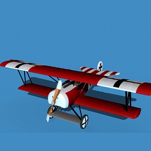 3D Fokker D-VI V03