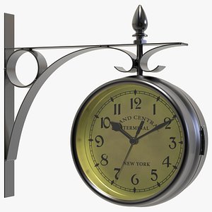 3D model Station Clock