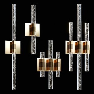 Wall lamps Crystal A by Romatti 3D model