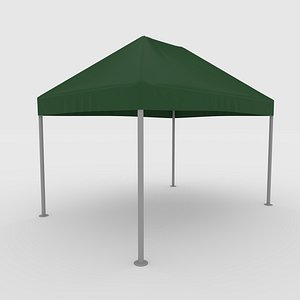 3D Gazebo Tent 6 250 cm X 350 cm model