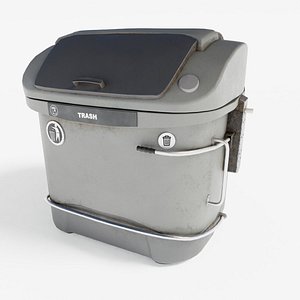 3D NYC Empire Bin - High Poly model