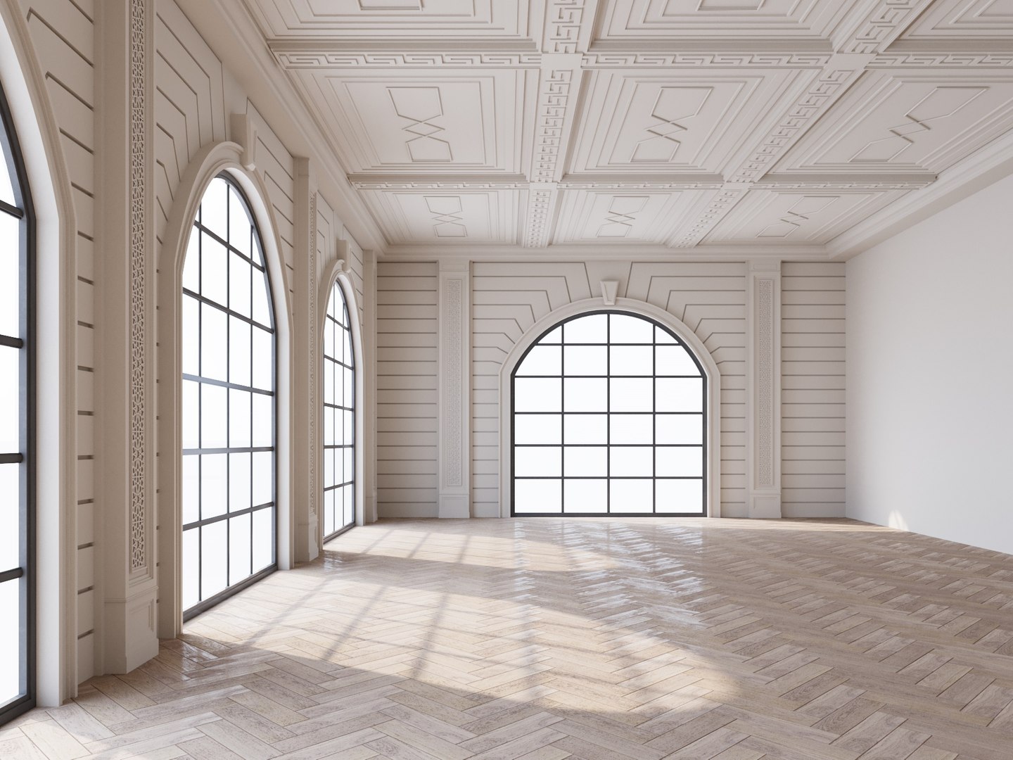 Loft Interior 7 3D Model - TurboSquid 2314679