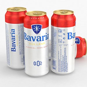 3D Beer Can Bavaria Holland Alcohol Free 500ml 2021