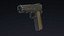 M1911 Pistol Low Poly