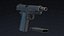 M1911 Pistol Low Poly