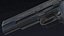 M1911 Pistol Low Poly