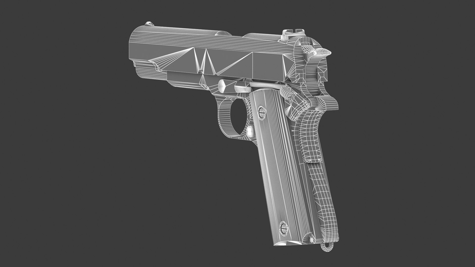 3D M1911 Pistol Low Poly https://p.turbosquid.com/ts-thumb/hJ/qPL6B3/pu/m1911pistollowpoly017/jpg/1649428802/1920x1080/fit_q87/1ceaf2bb21f519451f4fdcceeed64a2e0df31b77/m1911pistollowpoly017.jpg