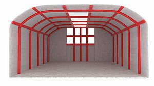 3d warehouse flat model