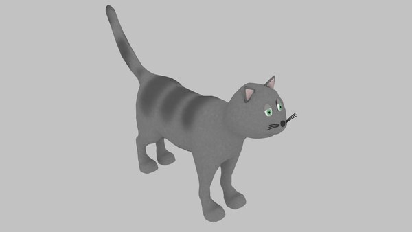 Base de gato para jogo Modelo 3D - TurboSquid 1300138