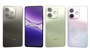 3D model OPPO A5 Vitality Edition All Colors