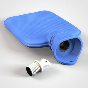 3D model hot water bottle