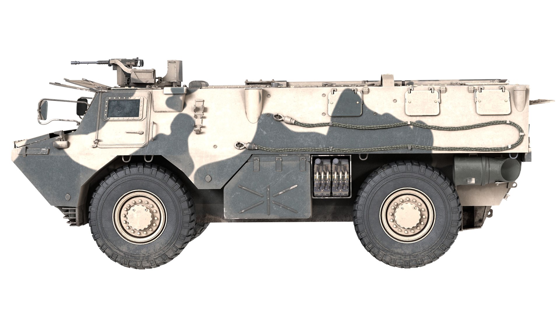 French VAB Armored Personnel Carrier 3D Model - TurboSquid 2262903