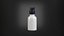Cosmetic serum bottle