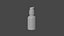 Cosmetic serum bottle