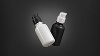 Cosmetic serum bottle