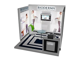 3D Booth Exhibition Stand  a478f model