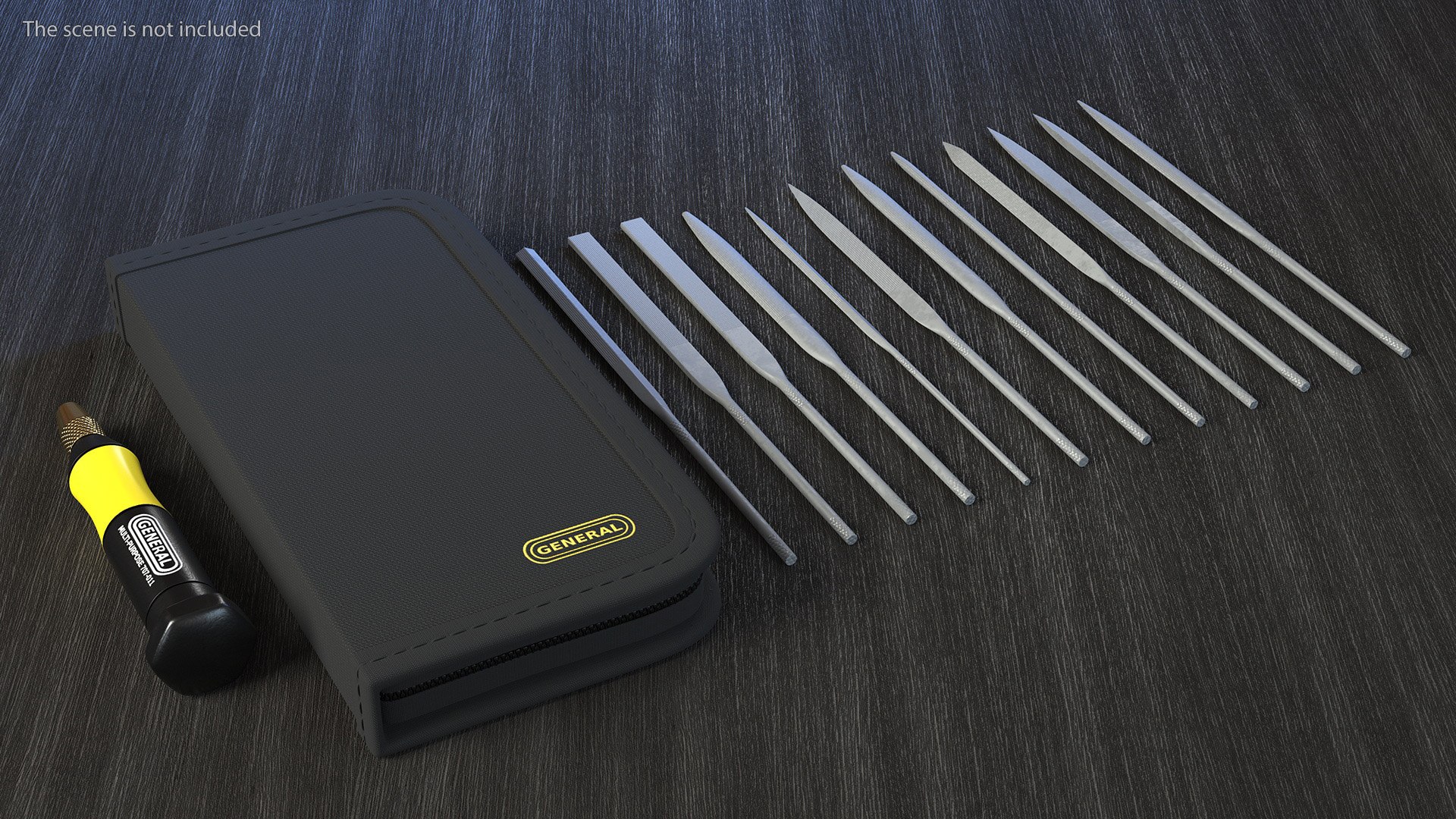 3D Diamond Files And Case - TurboSquid 2081350