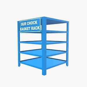 Bur Chock Gasket Rack 3D model