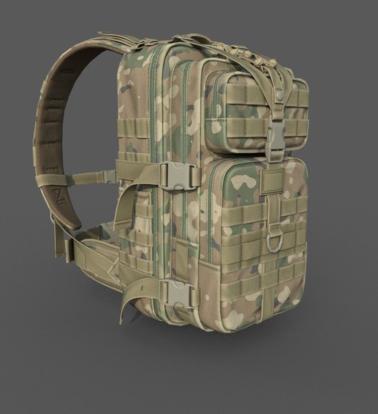 Modeling pack. 3d модель рюкзака. Рюкзак 3d. 3д модель рюкзака с костями. Low Poly Backpack.