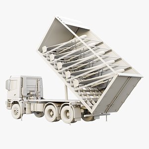 Shahed-136 Drone Launcher Truck - Military UAV Launch System No Textures