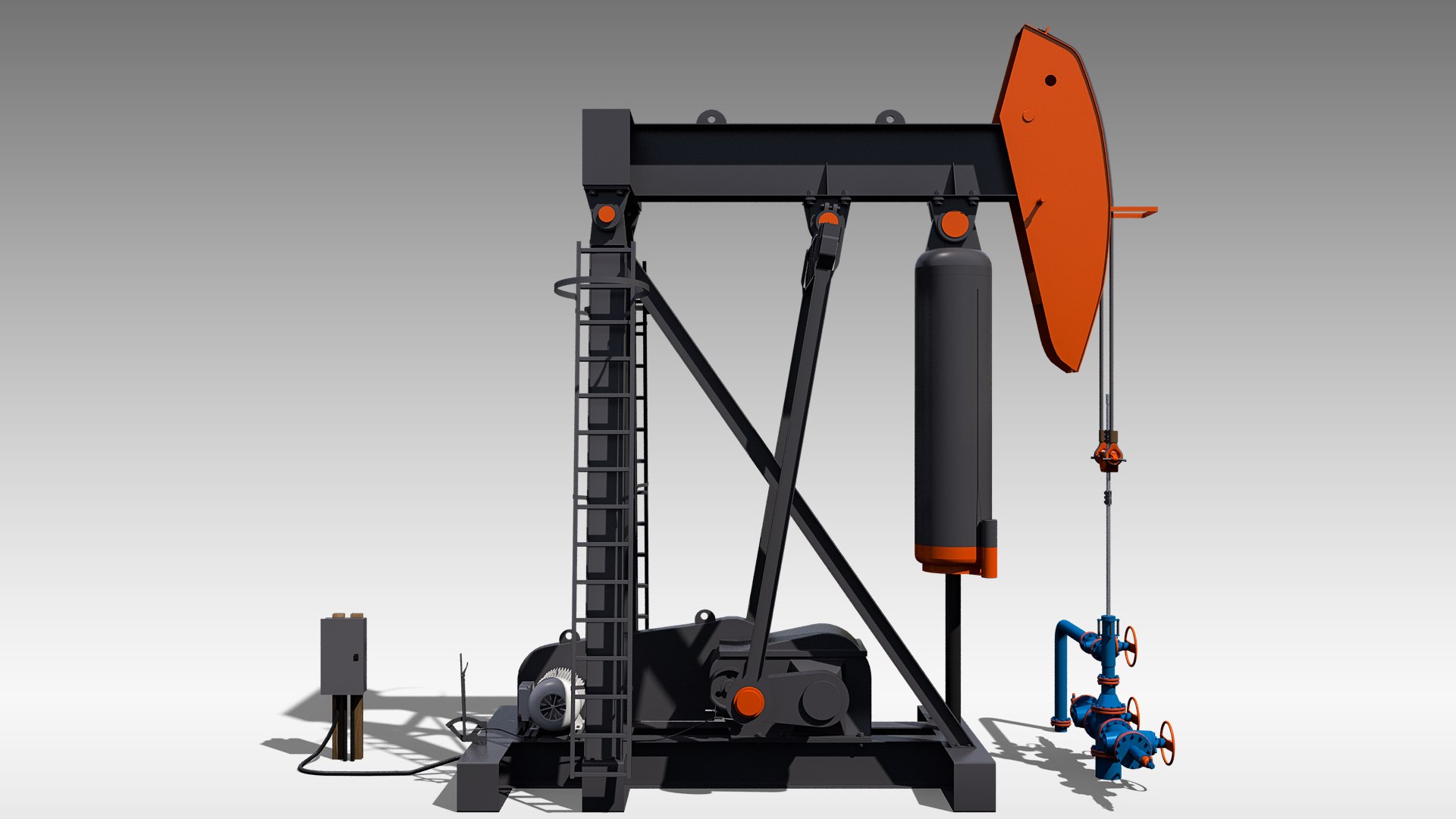 3D Model Air Balanced Pump TurboSquid 1677319