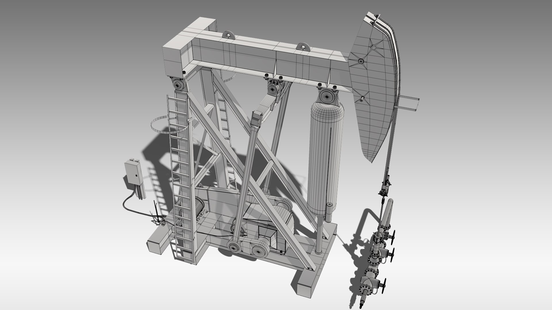 3D Model Air Balanced Pump TurboSquid 1677319