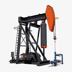 3D model air balanced pump