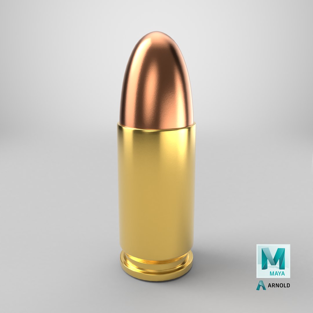 3D 9mm Bullet PBR https://p.turbosquid.com/ts-thumb/hK/3yWHcJ/0x/stemcell_maya_arnold_render/png/1778502795/1920x1080/fit_q87/8604140c649115d8db7d85ae417eba9a962cbd43/stemcell_maya_arnold_render.jpg
