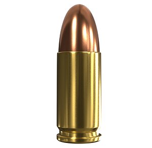 3D 9mm Bullet PBR