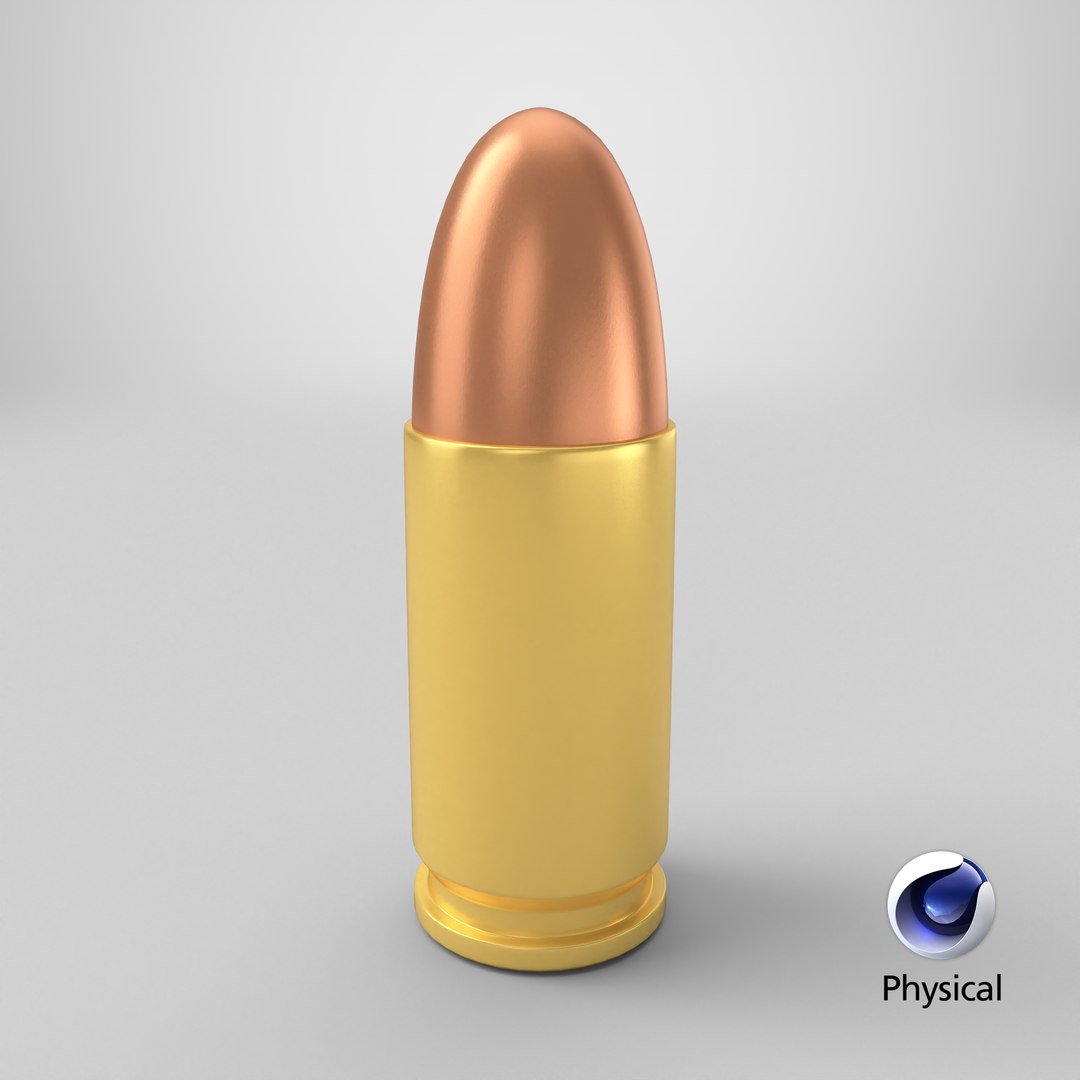 3D 9mm Bullet PBR https://p.turbosquid.com/ts-thumb/hK/3yWHcJ/Bq/stemcell_cinema_4d_physical_render/png/1778502801/1920x1080/fit_q87/40482f18346500c09b92bf30d1d830011f60ee5b/stemcell_cinema_4d_physical_render.jpg