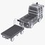 Cartoon Baggage Cart
